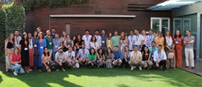 Los participantes en el XI Curso de Residentes de Oncología de la SAOM.